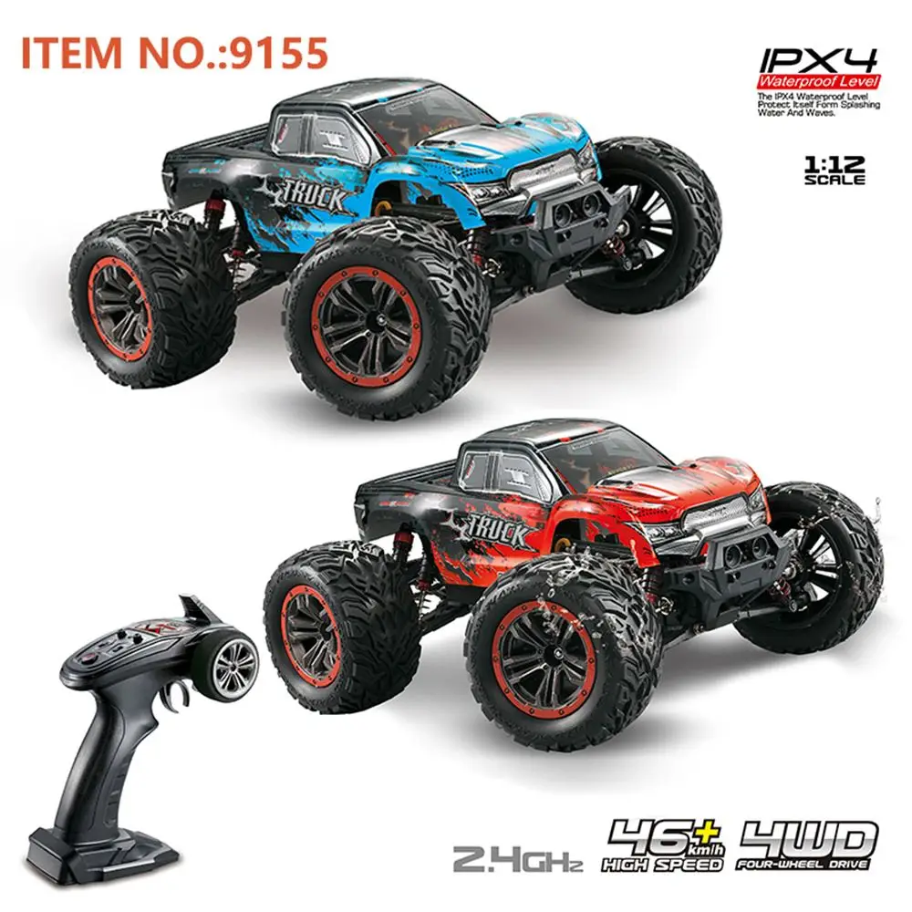 

Xinlehong XLH 9155 RTR 1/12 2,4G 4WD 45 км/ч Радиоуправляемый автомобиль внедорожный грузовик скоростной гоночный Монстр модели автомобилей игрушки