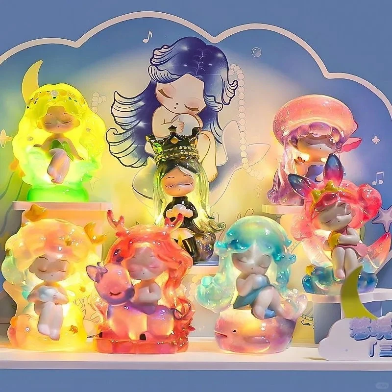 

Dream Night 3rd Generation Series Blind Box Cute Desktop Handmade Luminous Children'S Toy Transparent Night Light Blind Box