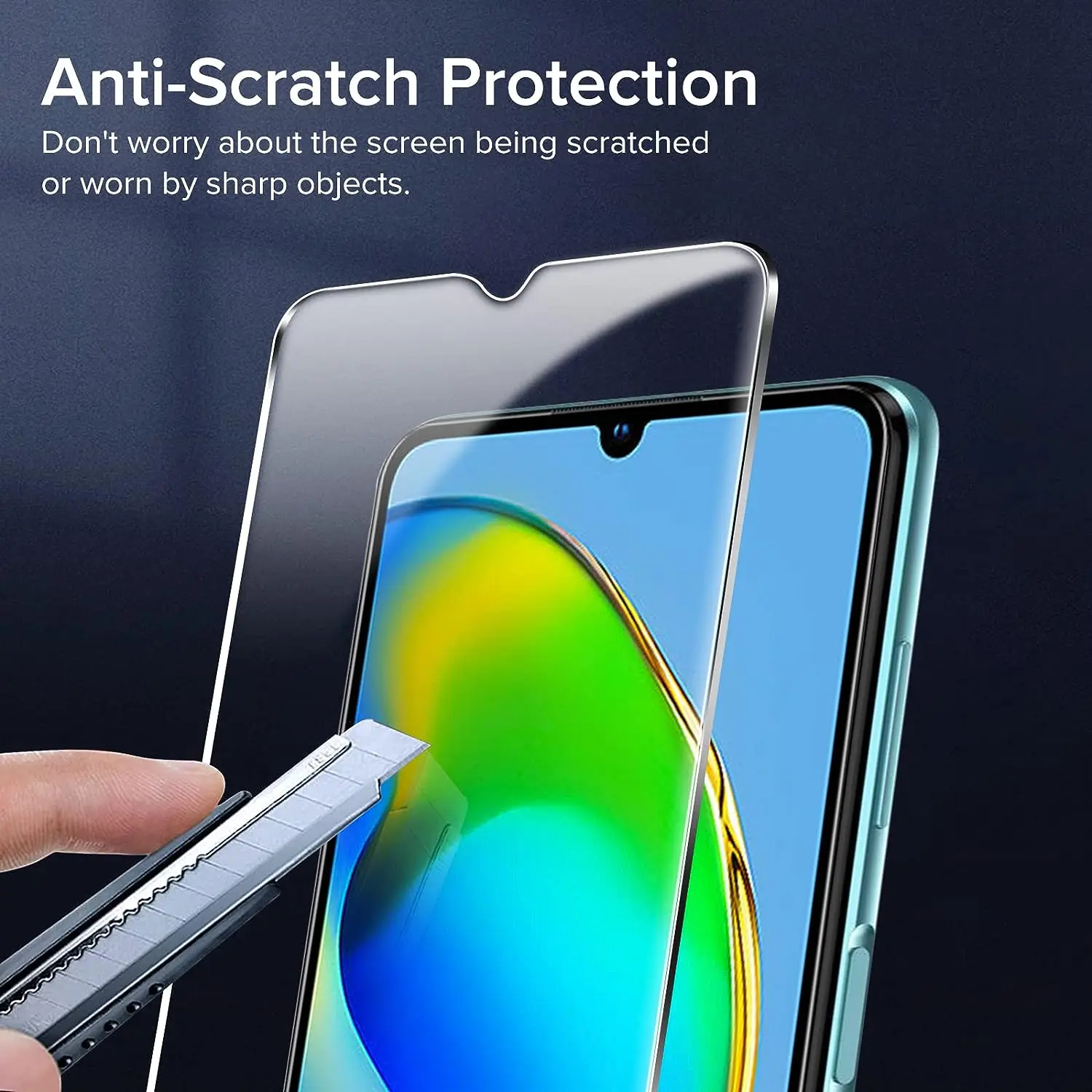 

HD Full Cover Tempered Glass For OPPO A18 Glass Film