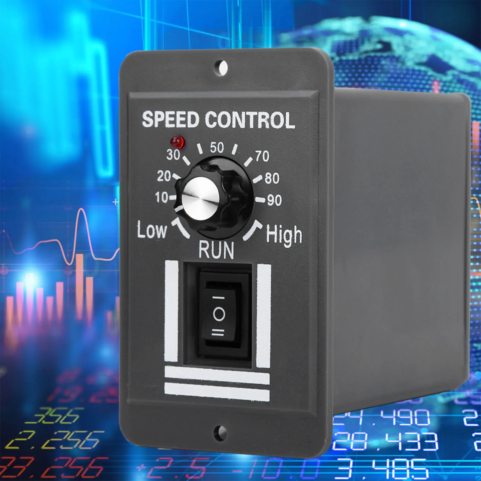 DC12-60V 20A DC Brush Motor Speed Controller Forward/Reverse Electric Motor Speed Regulator