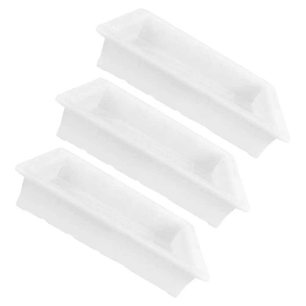3Pcs Spanish Style Concrete Brick Molds Reusable Path Maker Mold for Garden Walkway Patio Sidewalk DIY Paving Stone Molds