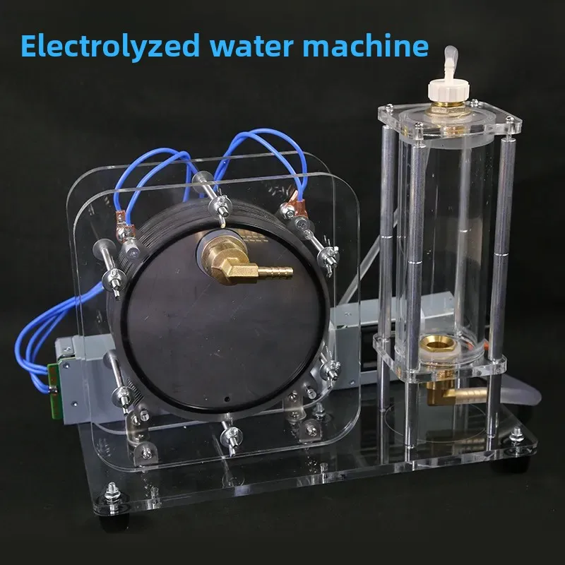 Electrolysis Water Experiment Kit Educational Device Transparent Acrylic Frame Reactor Column For Teaching
