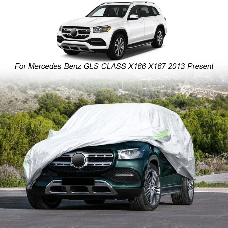 

For Mercedes-Benz GLA GLB GLC GLE GLS-Class Coupe H247 X247 X253 X254 W167 X166 X167 Car Cover Rain Frost Snow Dust Waterproof