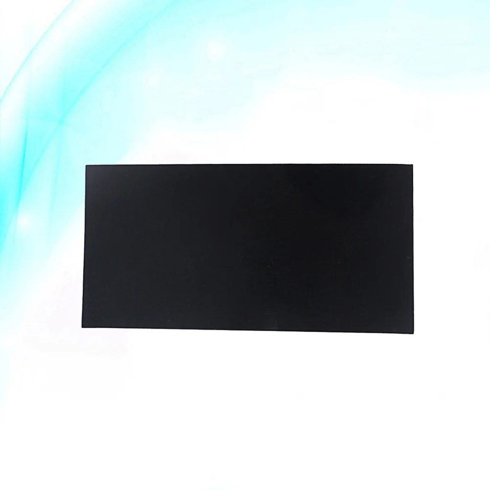 Gq992 ورقة Pickguard سوداء الغيتار الصوتية خدش لوحة طبقة رقيقة واقية ذاتية اللصق الغيتار Pickguard المواد