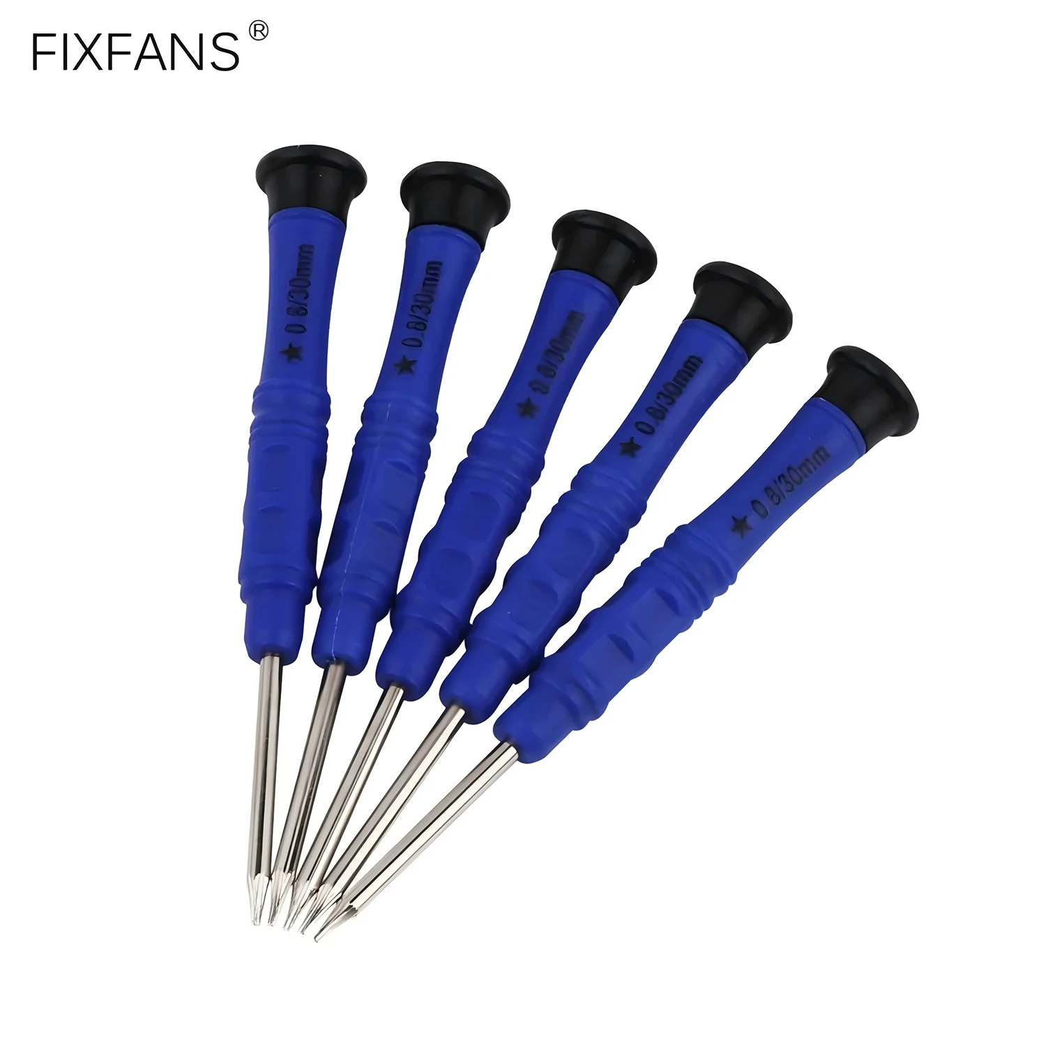 5Pcs 0.8mm Pentalobe Screwdriver for iPhone Mini 5-Point Precision Magnetic Screwdriver Set for iPhone 5 5s 6 6s 7 8 X