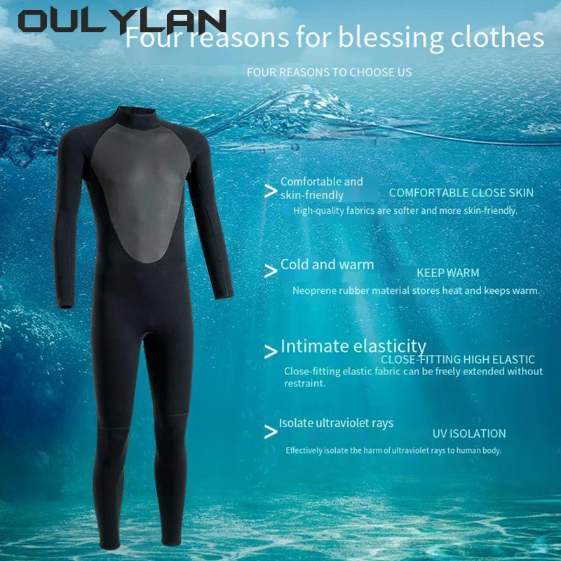 

Neoprene Diving Surfing Suits Snorkeling Spearfishing NEW Wetsuits 3mm/1.5mm Freediving Swimming Full Body Thermal Keep Warm