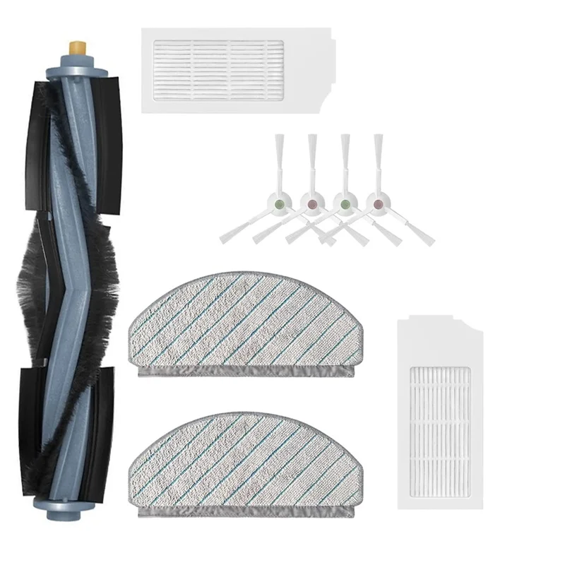 Repuestos para Robot aspirador DEEBOT T10 Plus, accesorios, cepillo principal, cepillo lateral, filtro Hepa