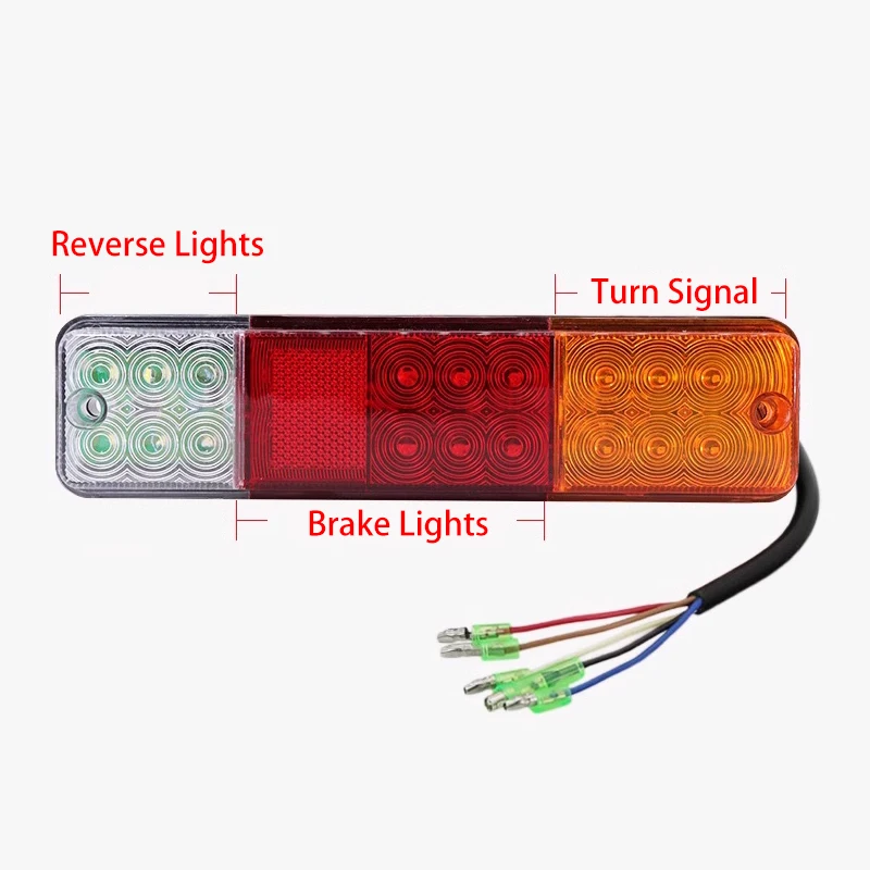 Forklifts Spare Part LED Three color rear tail reversing turn signal tricolor combination for Heli Hangcha 2-3.5 tons