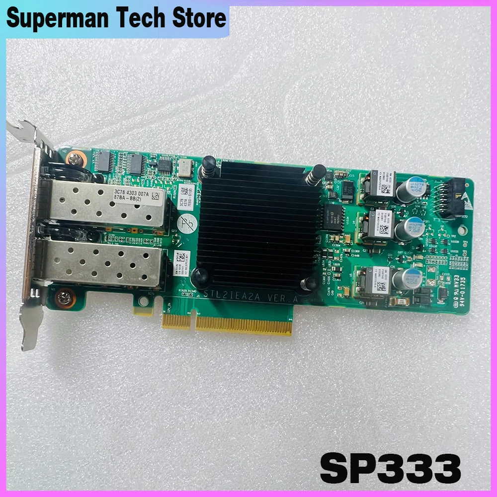 For Huawei SP333 Dual 10-Gigabit Optical Fiber Network Adapter For Mellanox MT27712A0 MCX4121A 02311WTS