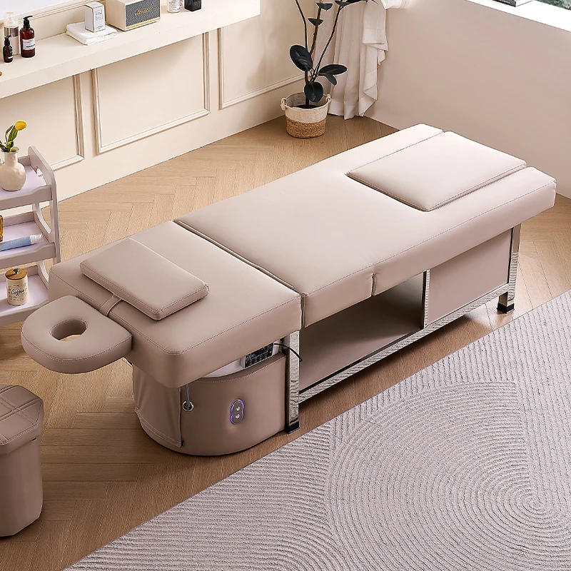 Modern intelligent comfortable electric multipurpose hair washing salon table massage stool Bea shampoo bed  sofa Pedicure Foot