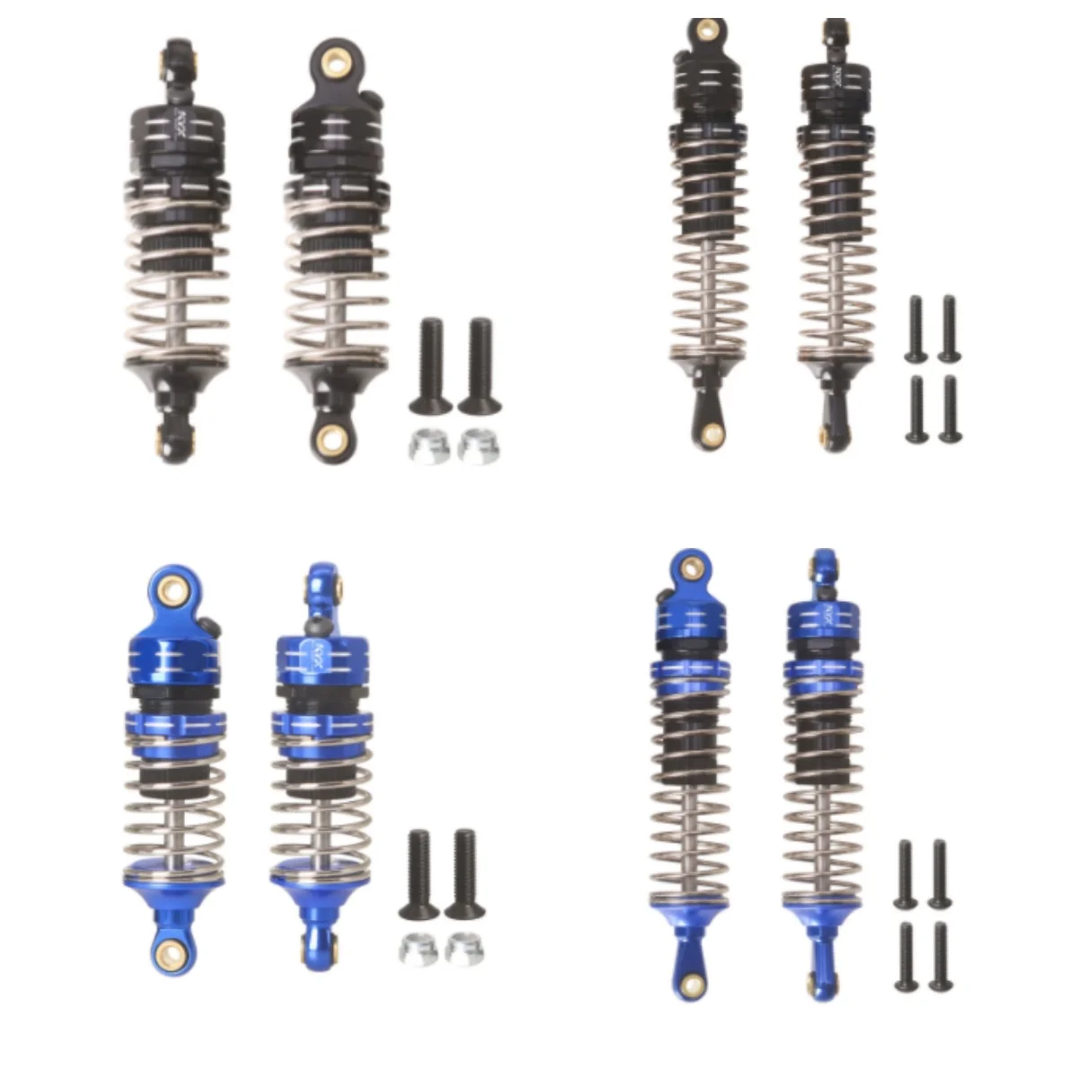 

Шасси Tamiya 1/10 Hornet EVO 58742 с металлическими передними и задними амортизаторами