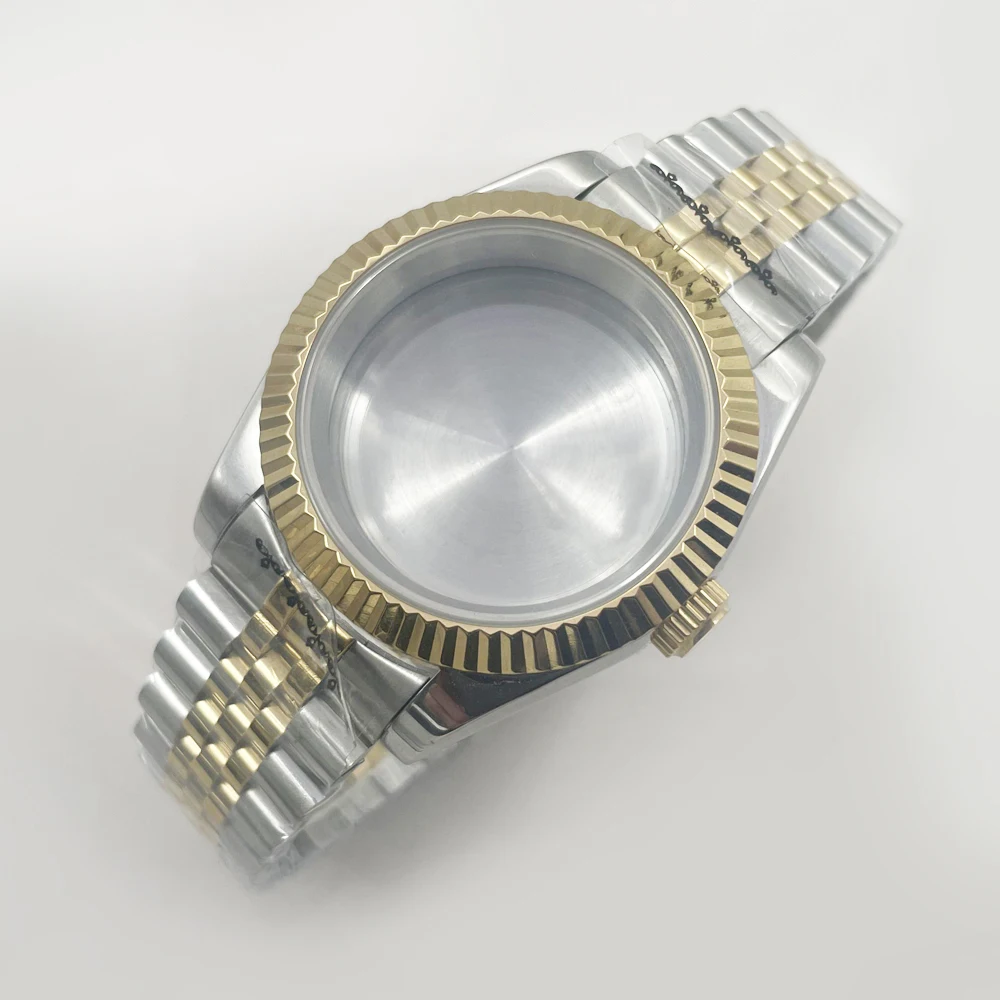 

36mm/39mm Sapphire Glass Watch Case Fit Miyota8205/8215/821A NH35/NH36 ETA2836/2824 Mingzhu2813/3804 Movement