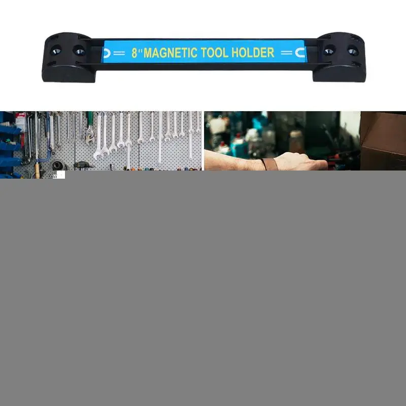 Magnetic Tool Holder Heavy Duty Magnet Tool Bar Strip Rack Long Strip Garage Workshops Hardware Storage Organizer For Garage