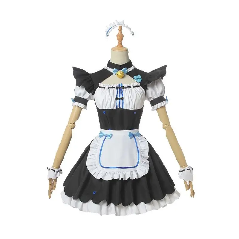

Unisex Anime Cos Vanilla Cosplay Costumes The maid outfit Dress Uniform