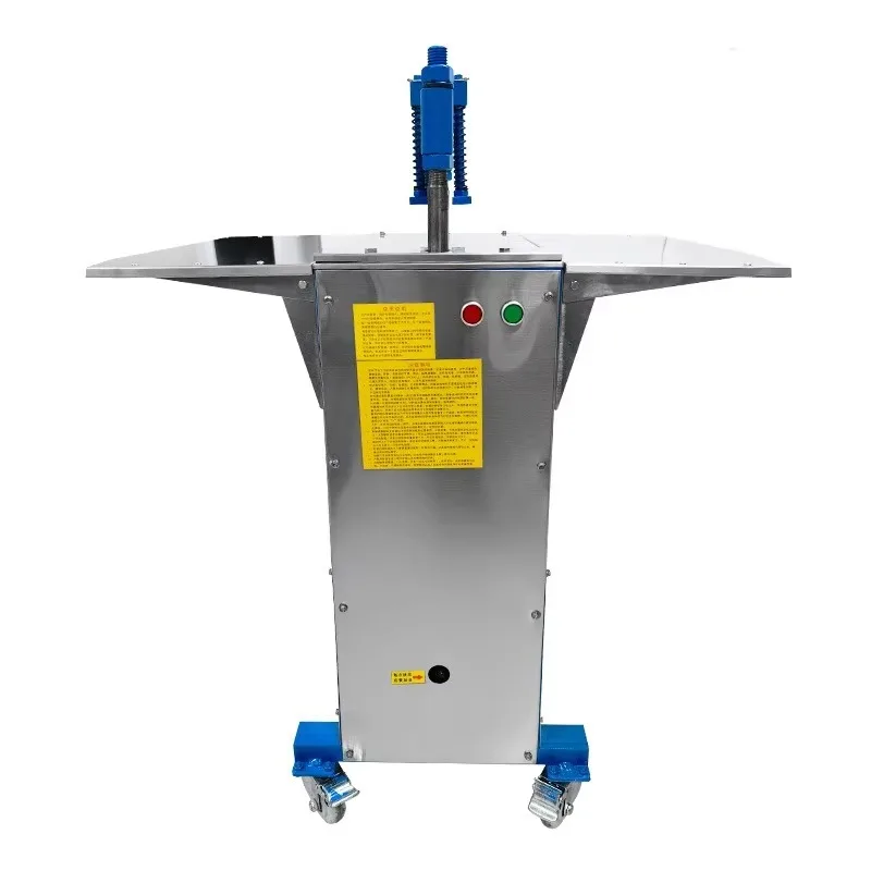 Electric 50cm Leather Fabric Zigzag Blade Cutting Machine Fabric Swatch Cutter