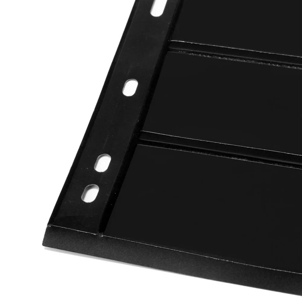 10 قطعة/الوحدة PVC جمع أصحاب طوابع أوراق فضفاضة ختم ألبوم ختم صفحات البطاقات البريدية ورقة