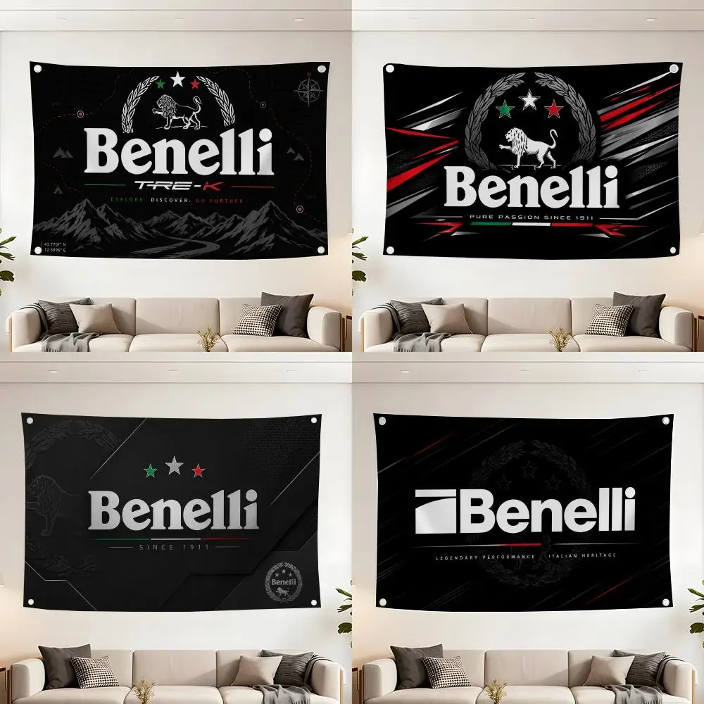Brand Benelli Flags flag For Living Room Home Dorm Decor Wall Outdoor Camping Party Banner Gifts