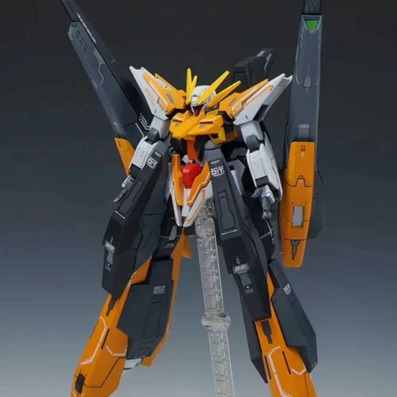 Conjunto de plástico Model Kit, Anime HS MOXINGMOXING, Harute BATALHA FINAL, HG 1/144, GN-011, Brinquedos de ação, presente, em estoque