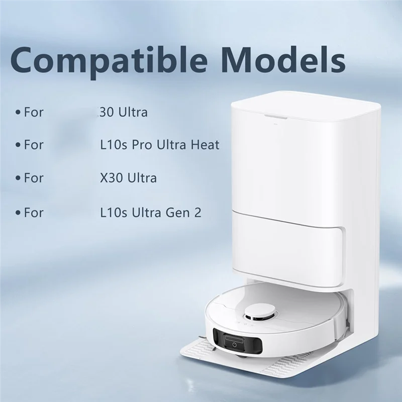 

AT43-For Dreame Mova E30 Ultra Vacuum Replacement Parts Main Tricut Roller Side Brush Hepa Filter Mop Cloth Dust Bag