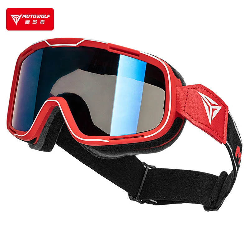 

Motorcycle Off-road Riding Retro Goggles Long-distance Motorcycle Riding Windshield Sand Goggles Dust Helmet Windshield