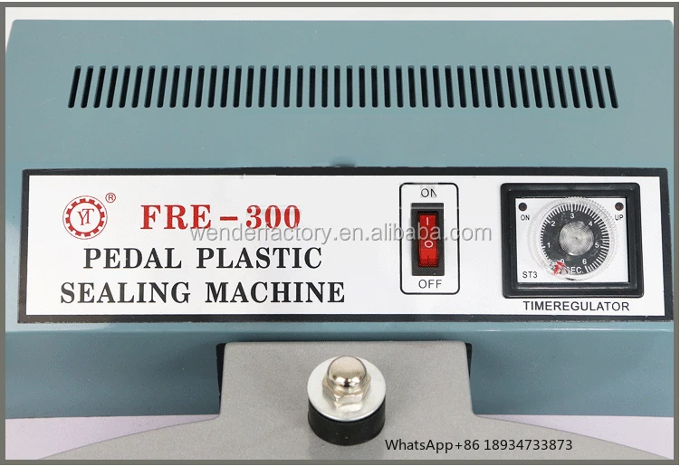 WD-FRE-300 Hochwertige Pedalbeutel-Versiegelungsmaschine