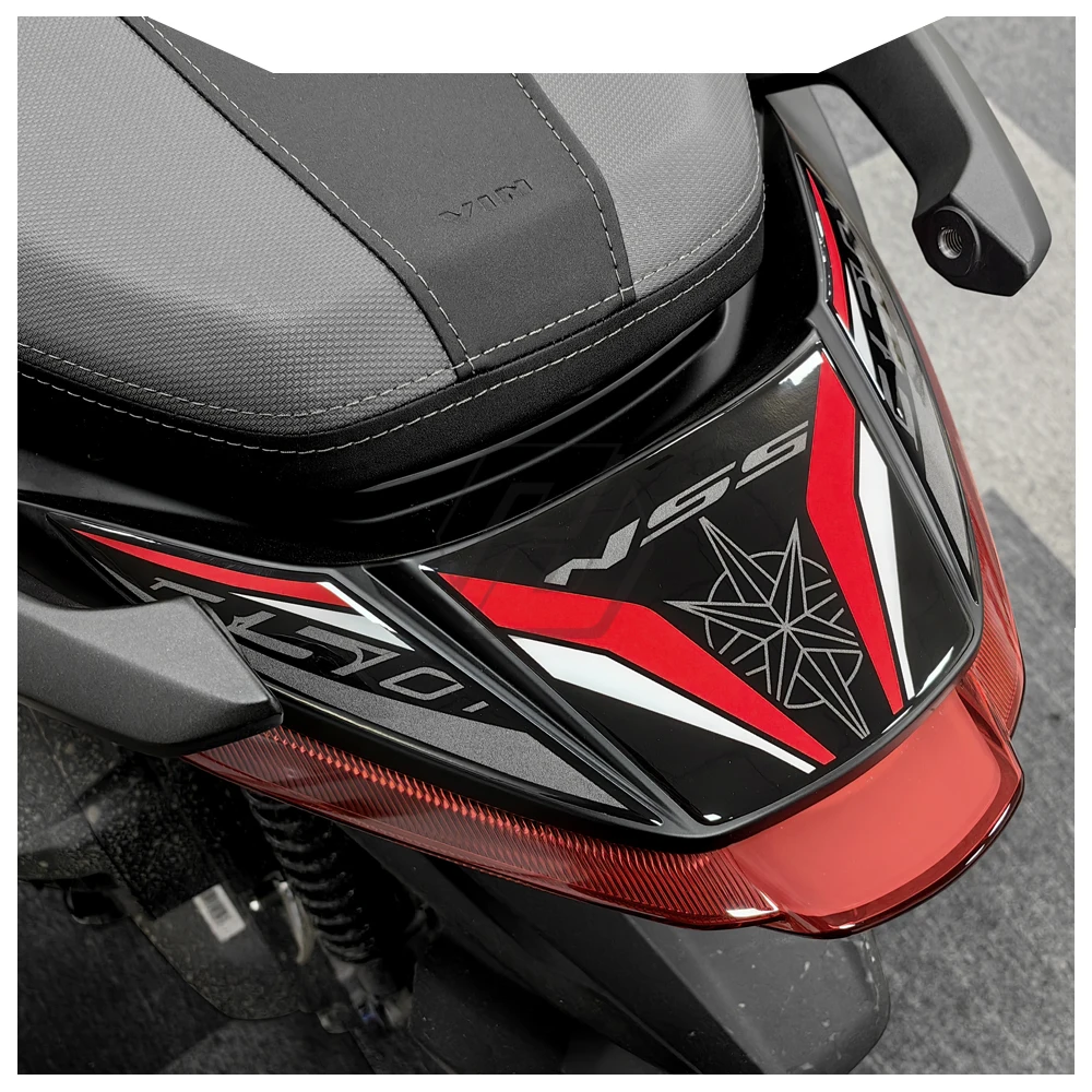 Motorcycle Tail Fairing Sticker for Honda Forza NSS 350 From 2023 3D Resin