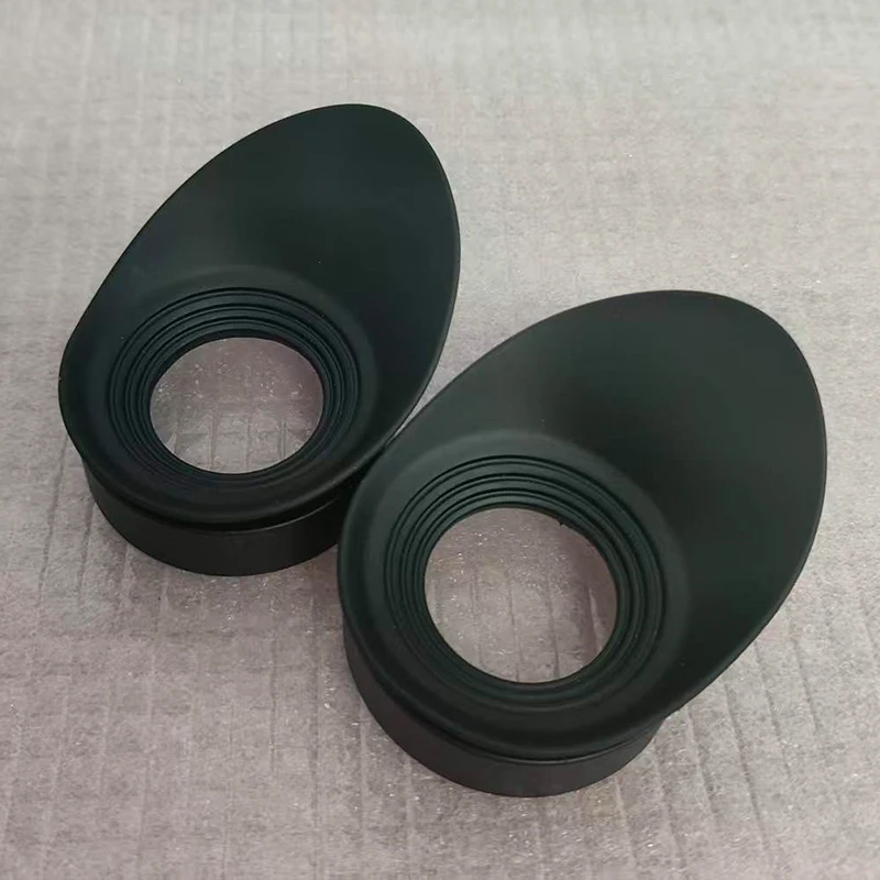 Para gumowych okularów lornetek Osłony oczu Osłony oczu Średnica wewnętrzna 40 mm Mikroskopowe kubki na oczy Olympus Odpowiednie — zdjęcie 6