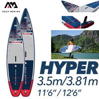 AQUA MARINA HYPER Surf Board Inflatable Stand-Up Inflatable Surfboard Water Sports SUP Board Longboard Boat Dinghy Raft 350cm