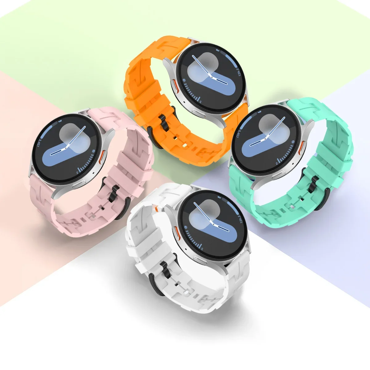 Ремешок силиконовый для часов HUAWEI Watch 22 20 мм GT 4 Pro 46 мм, сменный Браслет для HONOR Magic WATCH 4 GS 3 Pro Band GT 3 SE 2 42 мм