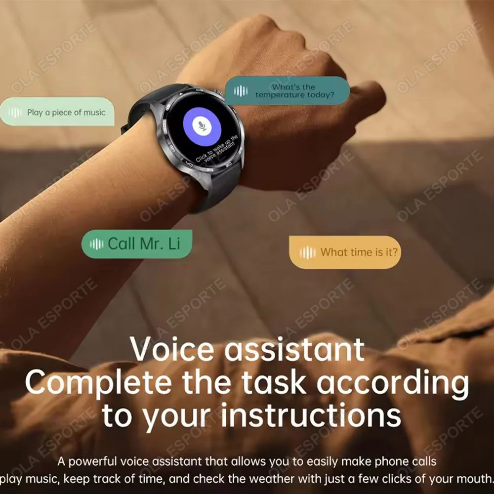 ساعة 5 Pro GPS NFC ساعة ذكية للرجال 360*360 شاشة AMOLED مراقب معدل ضربات القلب بلوتوث دعوة IP68 مقاوم للماء رجل Smartwatch 2025