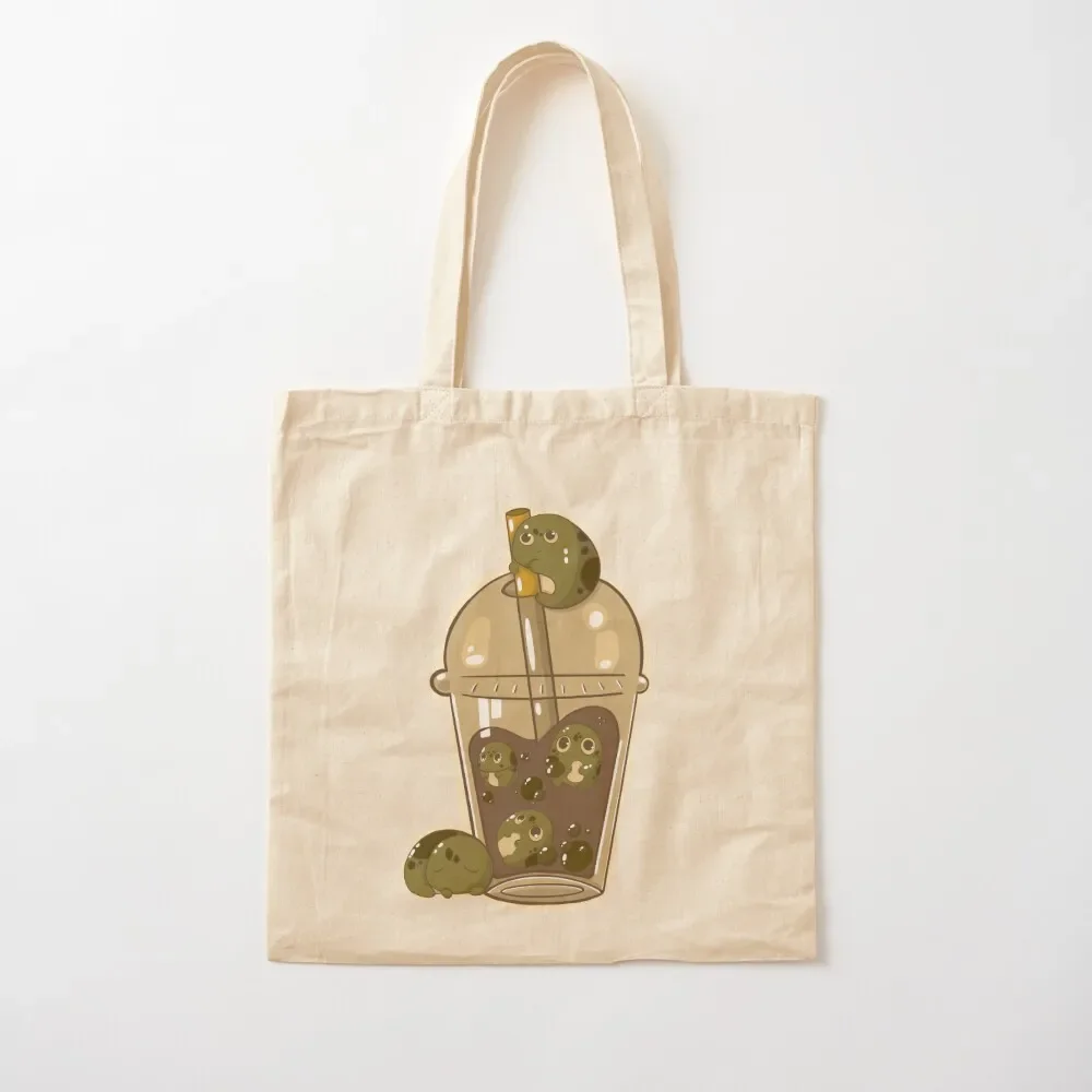 

Froggy Boba! Tote Bag shopper bag women canvas tote bag women Women bags