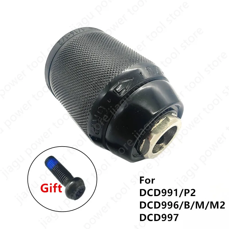 Reemplazo de mandril sin llave para DEWALT DCD991 DCD991P2 DCD996 DCD996B DCD996M2 DCD996M DCD997 N454251, piezas de herramientas eléctricas