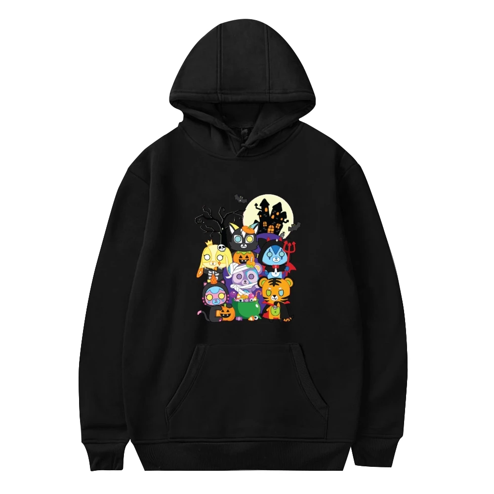 

ItsFunneh Krew District Hoodie Long Sleeve Women Men Hooded Sweatshirt Harajuku Streetwear Funny Clothes