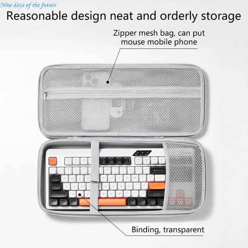

Reliable Storage Bag For 87 98 Mechanical Keyboard Transport E65A