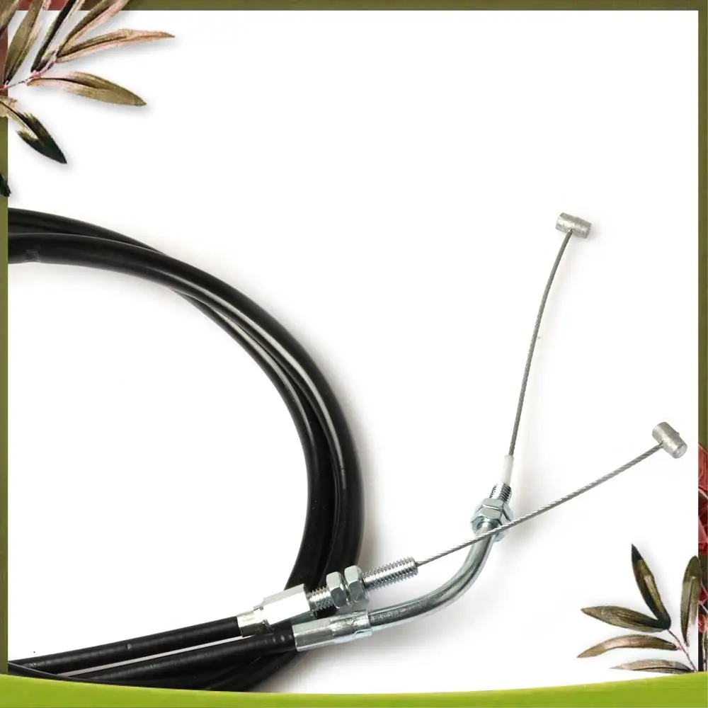 

AB98-Motorcycle 2 Throttle Cable Line Spare For FZ16 FZ 16 YS150 YS 150 Oil Cables Separate Double Throttle Lines