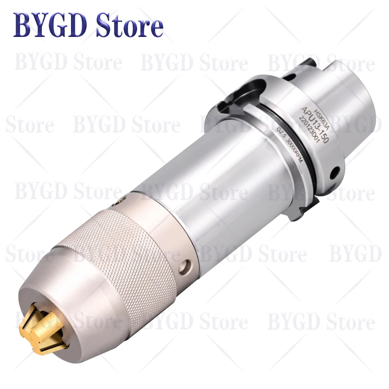 BYGD HSK HSK63A HSKA63 APU APU08 APU13 APU16 self tightening drill chuck, drill chuck tool holder bracket tool collet