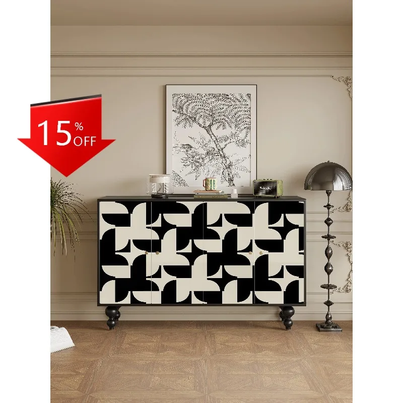 

C46Nordic art living room cabinet elegant luxury design decoration storage cabinet interior creativity mobile ingresso furniture