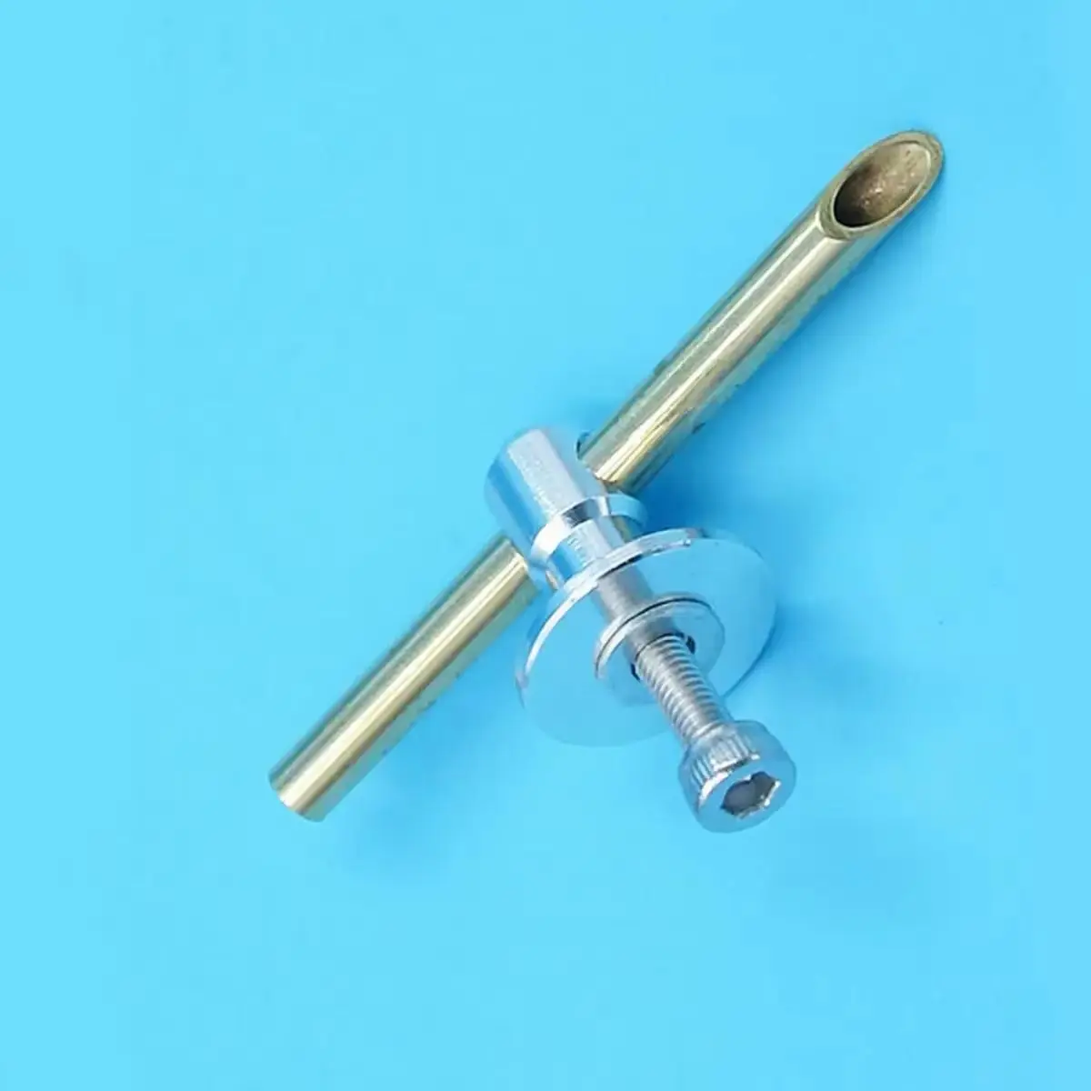 Silver And Bronze 50mm Length RC Boat Accessories Transom Mounting Water Pickup Parts