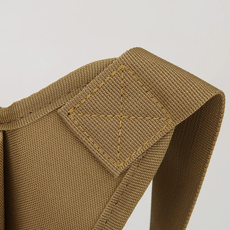 حقيبة خصر تكتيكية للرجال من النايلون بسعة كبيرة ومقاومة للماء للمشي لمسافات طويلة وحقيبة كتف كروس رياضية للسفر وركوب الدراجات