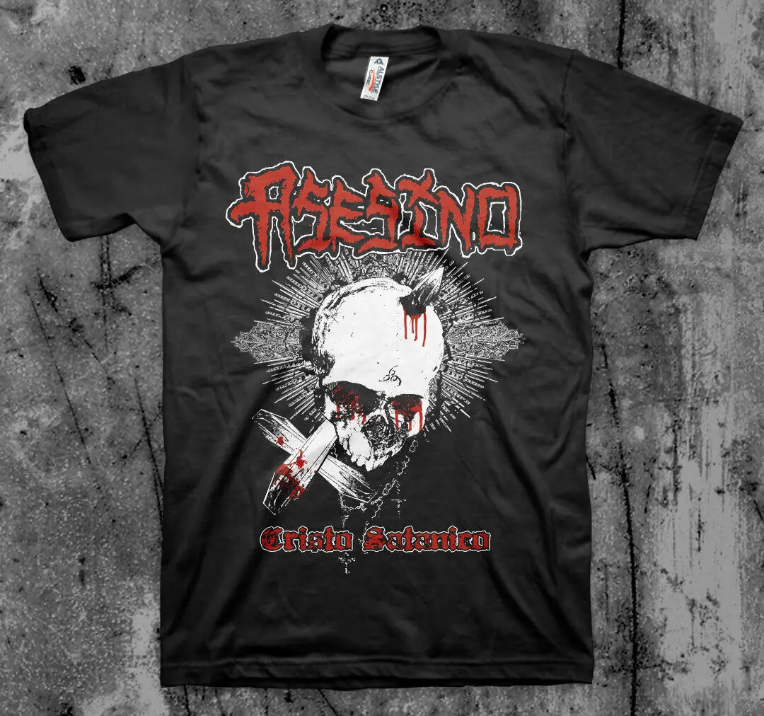 Asesino 'Cristo Skull' T Shirt