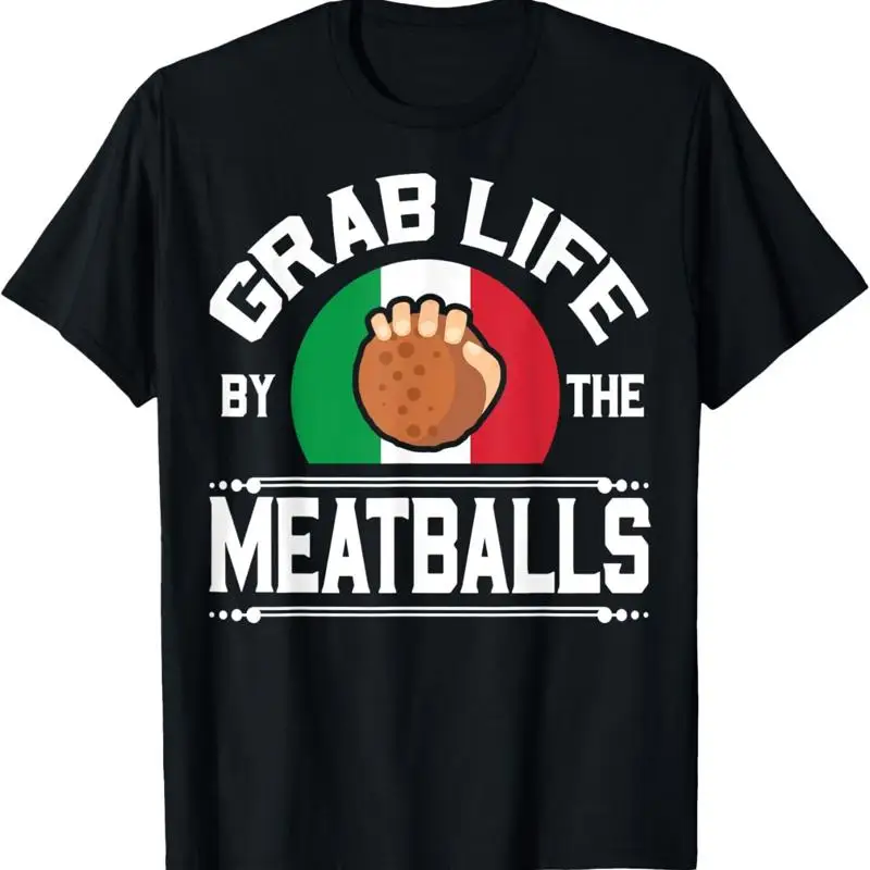 

Funny Meatball Italian Food Italy Flag T Shirt