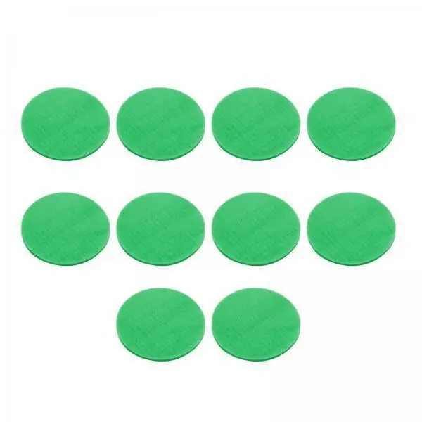 4x10Pcs Spot Markers Round 4 inch for Sports Teacher Tools Kindergarten Green