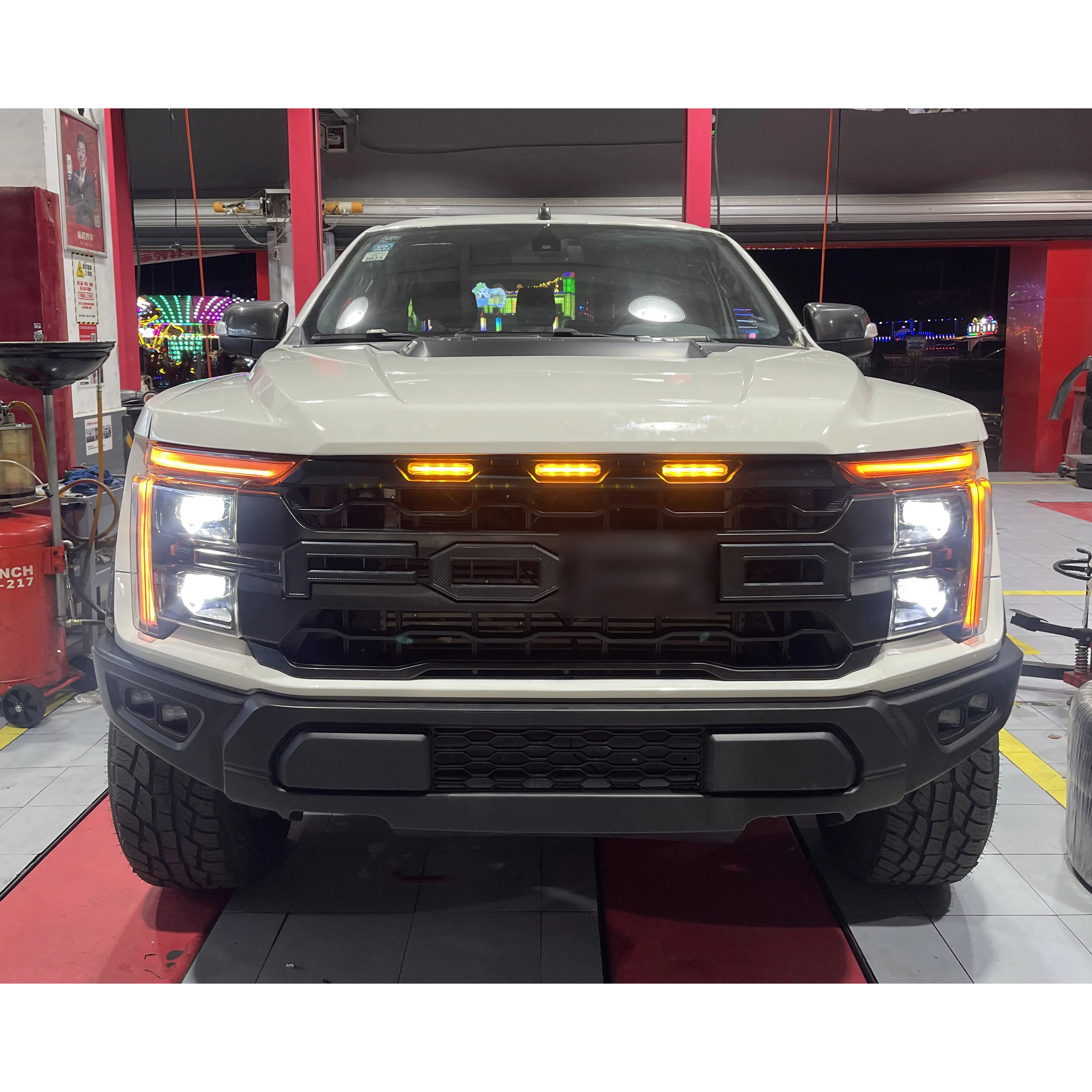 2012-2021 T6 T7 T8 Ranger Style 2025 F150 Raptor Body Kit Car Bumper Makeover