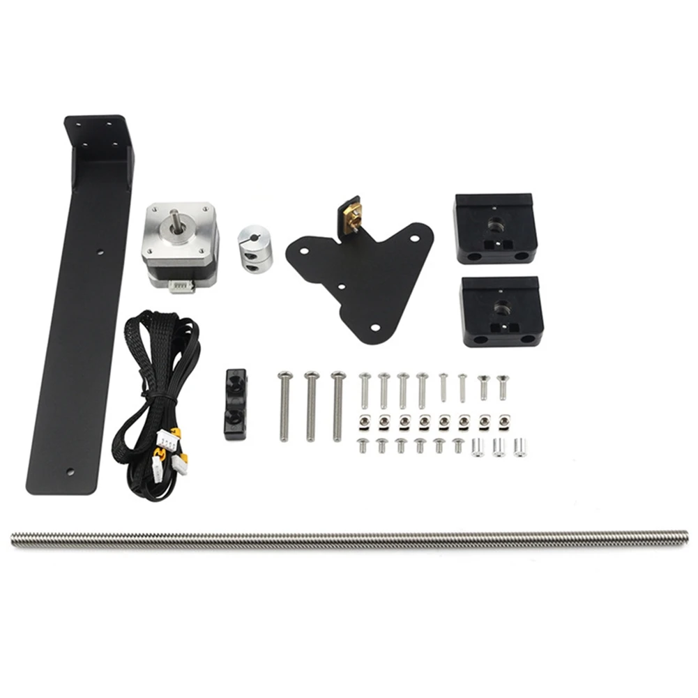 For 3D Ender-3 V2 Dual Screw Rod Upgrade Kit Double 365MM Lead Screws 42-34 Stepper Motor Upgrade for 3D Printer Parts