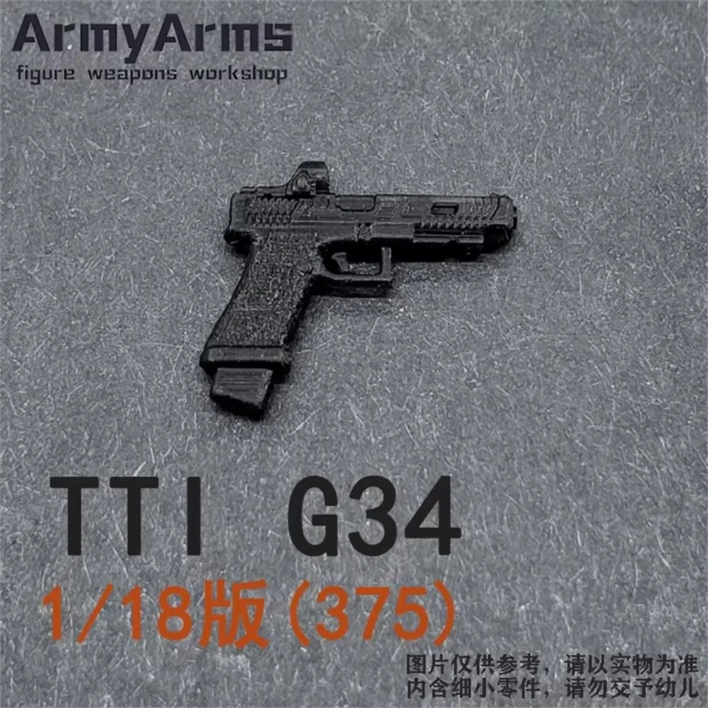 Snail ArmyArms 1/18 Doll Soldier About 1.5cm TTI G34 Gun Not Launch Equipment Gift Model Toy Fit 3.75