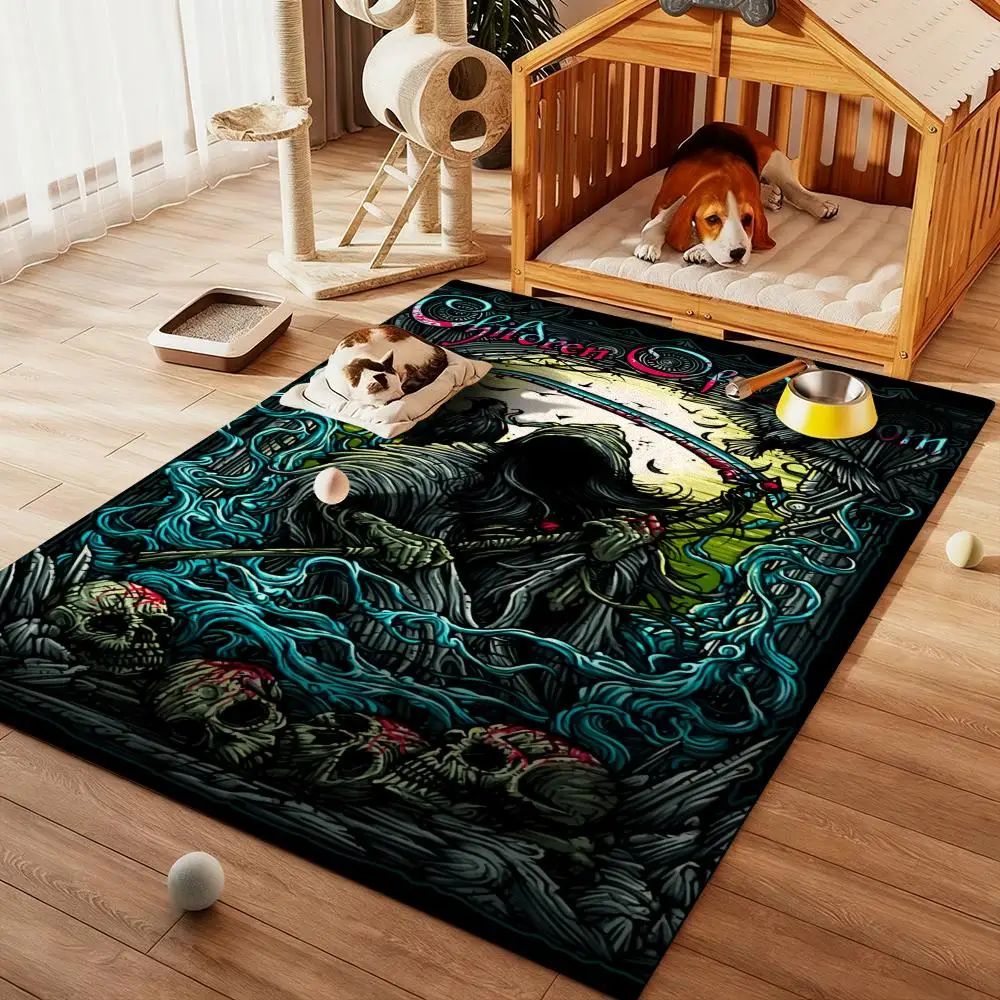 

C-Children BodomS Heavy Rock Floor Mat Diatom Bath Mat Absorbent Quick Dry Non-Slip TPR Backing Soft Plush Draining Rugs