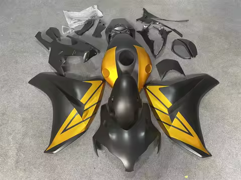 CBR 1000 RR 2008 Full Body Kits for Cbr1000 RR 2008 Plastic Fairings Fireblade 2008 - 2011 Fairing Dark Black gold