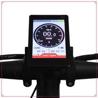 M6T Electric Bike LCD Display Meter 24V-60V Universal E Scooter LCD Panel Color Screen With USB For E-Bike Replacement (SM 6PIN)