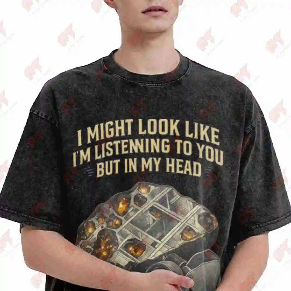 Meteorites Collectors Vintage Meteorite Slice Vintage Washed Tee Pure Cotton T-Shirt