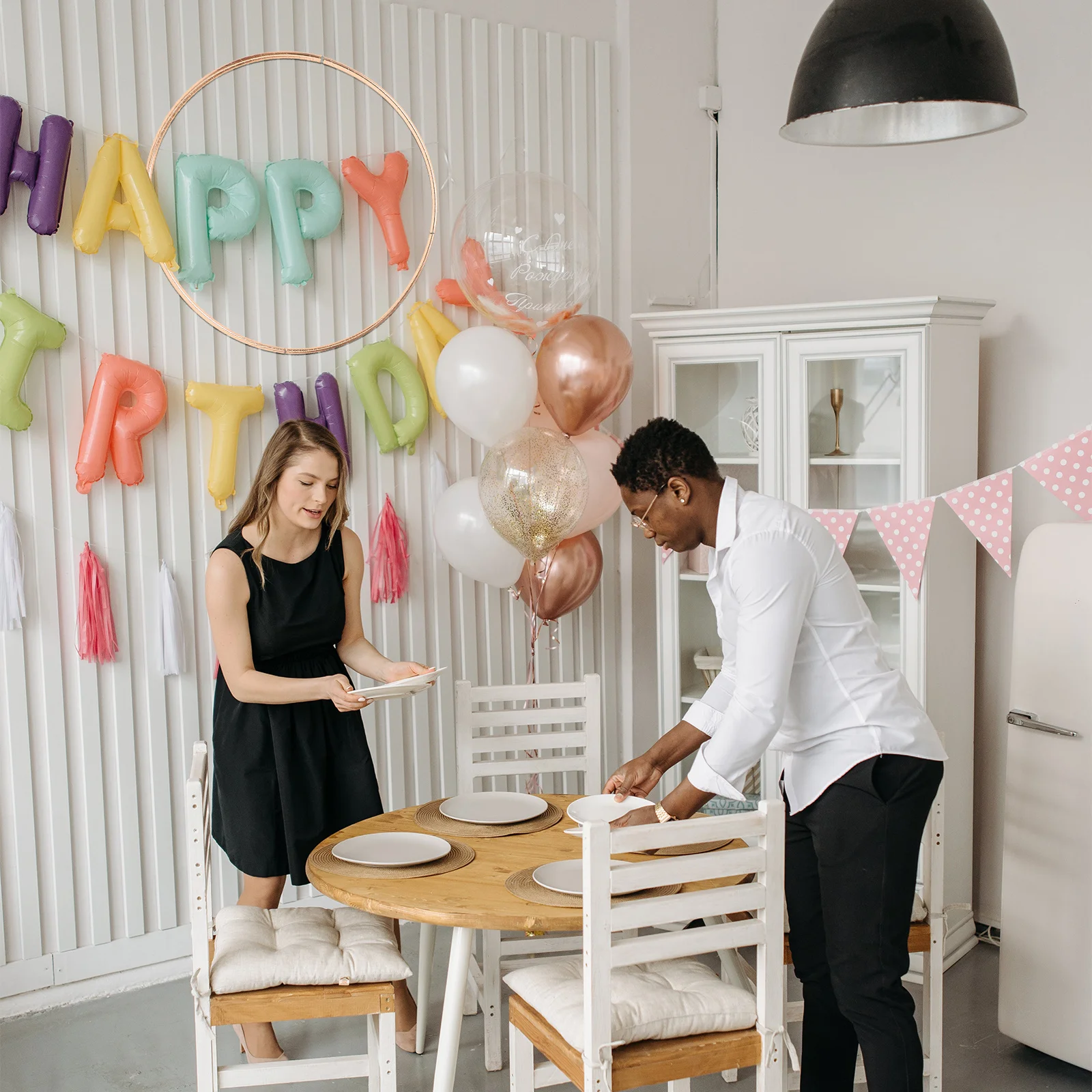 

2pcs Balloon Circle Frame Round Balloon Arch Stand Kit For Wedding Party Diy Decoration Support Wall Backdrop Event Decor